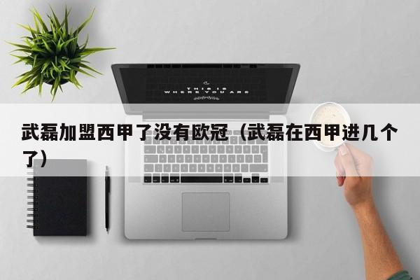 武磊加盟西甲了没有欧冠（武磊在西甲进几个了）
